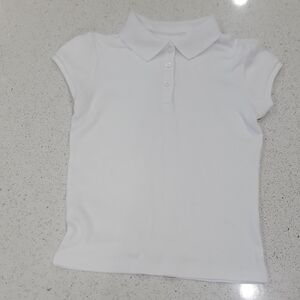 Classic White Kids Polo Shirt Chaps